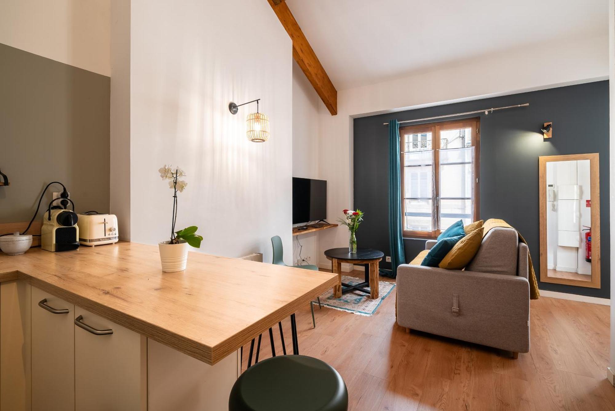 Mon Appart'Hotel - Gare De Limoges - Duplex 2 Chambres - Parking En Supp Luaran gambar