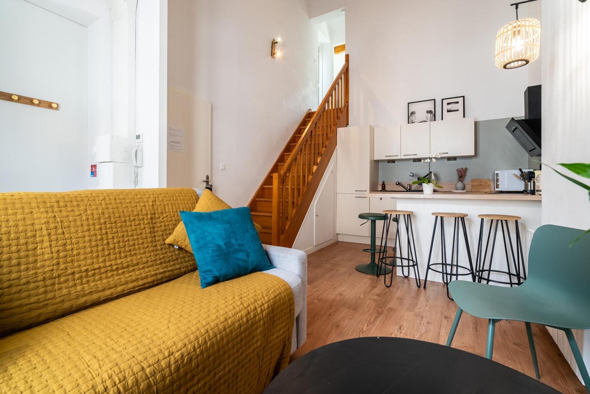 Mon Appart'Hotel - Gare De Limoges - Duplex 2 Chambres - Parking En Supp Luaran gambar